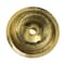 Nantucket Sinks RLB 16.5 Inch Hammered Brass Round Undermount Bathroom Sink With Overflow RLB-OF - alternate 4